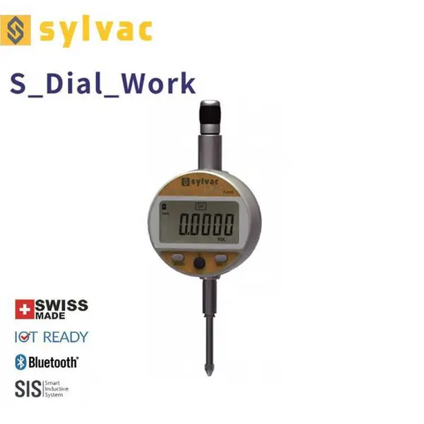 瑞士sylvac千分表 S_Dial Work Nano Smart 电子蓝牙万分表