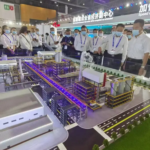 新能源环保设备模型 各种沙盘模型 三维动画制作 电子沙盘