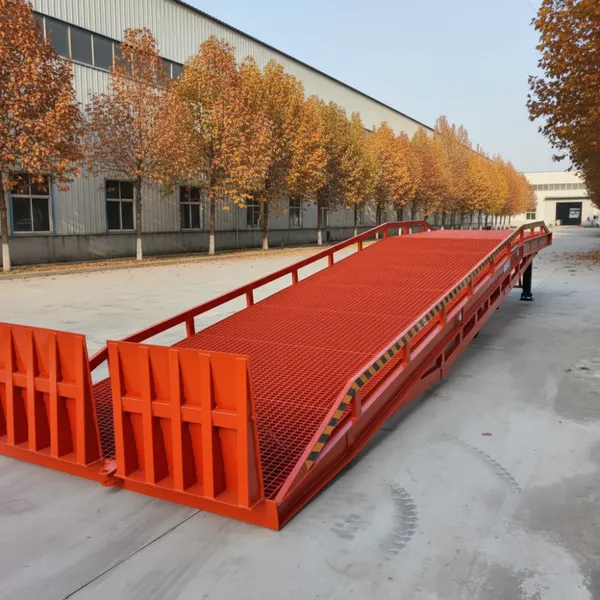 移动登车桥 物流仓储装车神器 叉车集装箱卸货平台8吨装卸货过桥