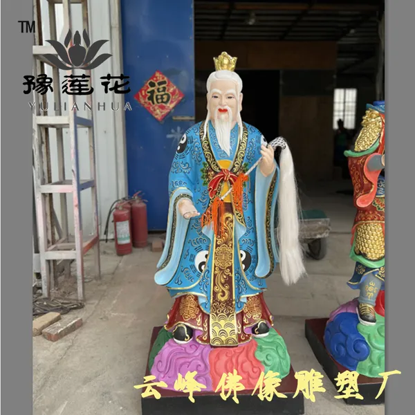 白鹤仙师神像制作九天玄女太上老君南极仙翁护法白鹤童子白鹤仙君