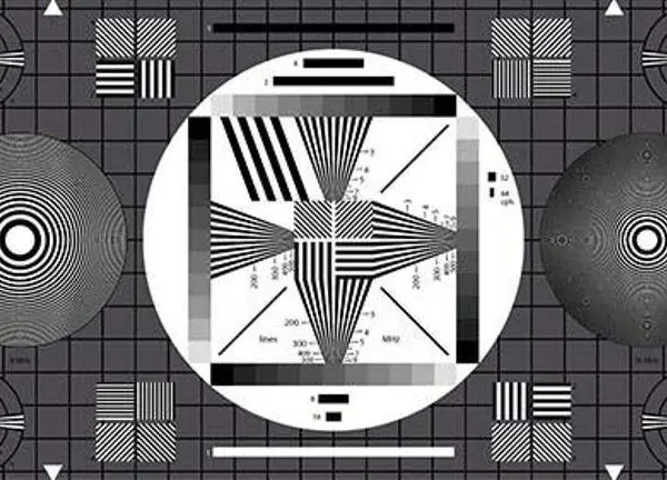 通用综合功能Chart图 分辨率测试卡 透射式和反射式