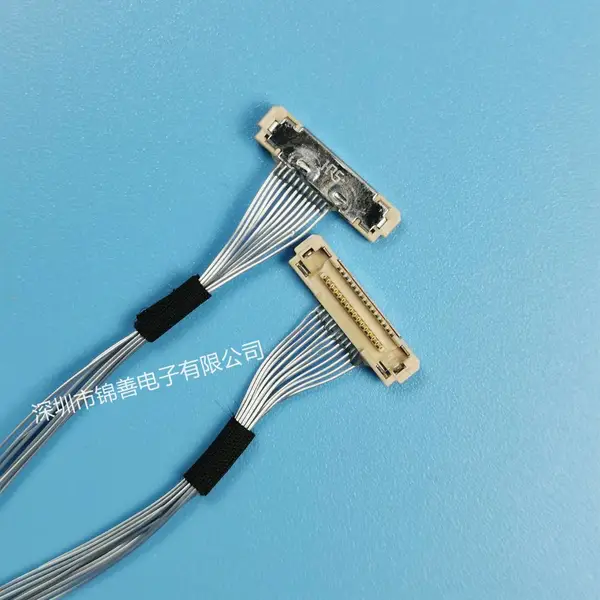 I-PEX极细同轴线加工\LVDS极细同轴高清屏线加工AWG46极细同轴线