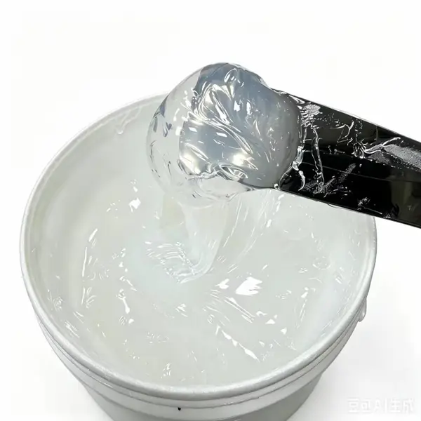 源头厂家直销丝印直角打底硅胶|型号CX-2802 |直角效果印花硅胶|纺织品印花硅胶