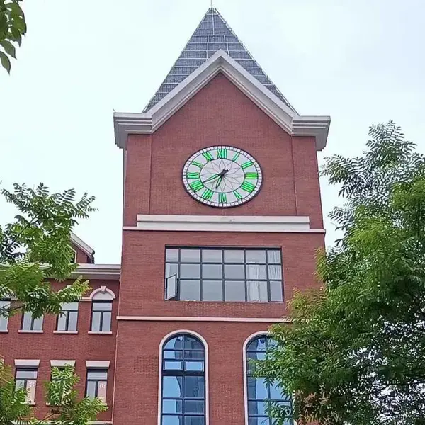 卫星校时报时塔钟 建筑钟表 海关工程可用科信牌子母钟闭环控制设计