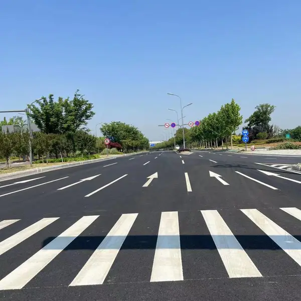供应南京道路交通标线划线-江宁目赏交通工程施工队