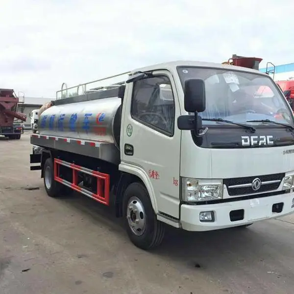 小型6吨鲜奶运输保温罐车/食品级不锈钢 确保奶源干净卫生/24小时温差小于1度