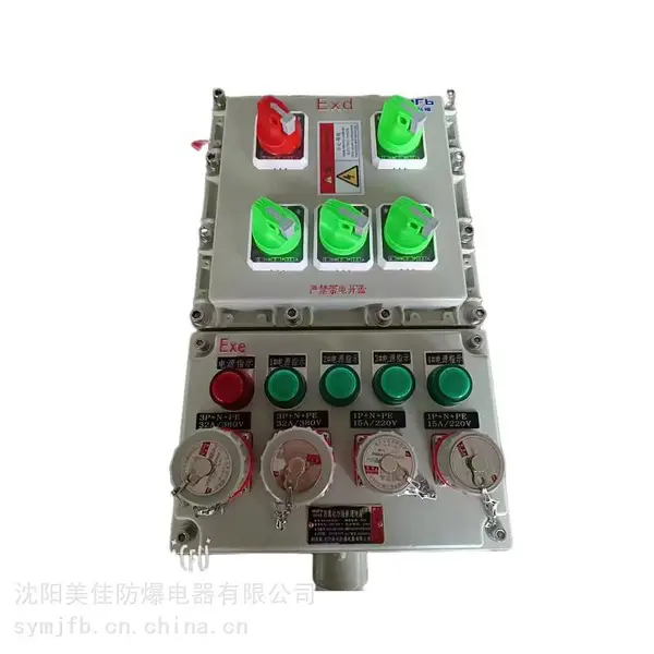 BXM(D)53 防爆照明(动力)配电箱 IIB IIC级防爆箱加工