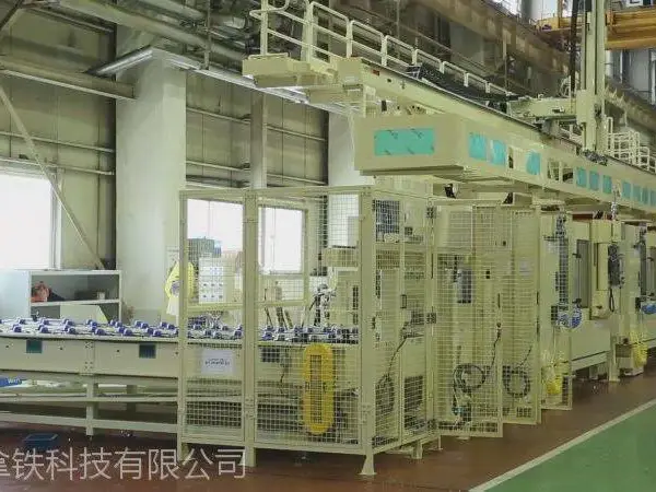 汽车配件后羊角转向节CNC加工桁架机器人|车床机械手厂家