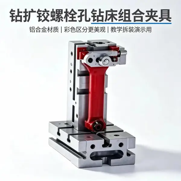成中胜 精密槽系组合夹具 钻扩铰螺栓孔钻床组合夹具