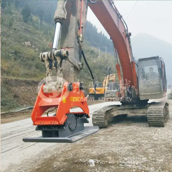 供应东奕机械液压振动夯、液压打哼机、路面夯实机器