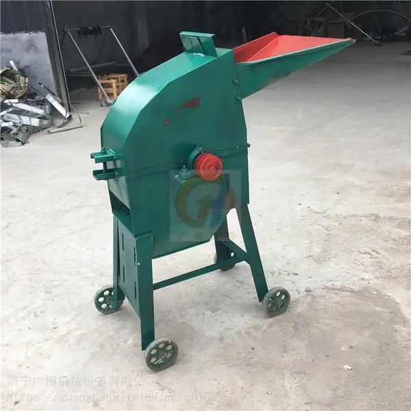 沙克龙除尘铡草粉碎机果园树枝粉碎机木材粉碎机山东