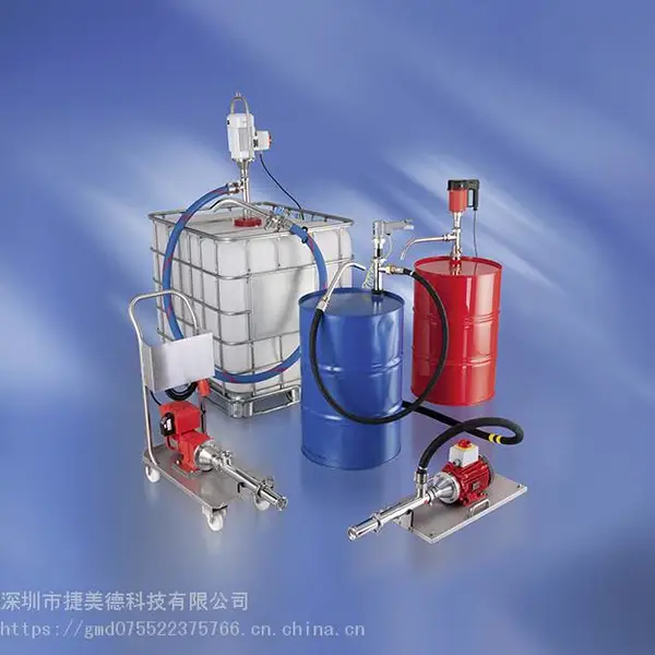 中国总代理 德国FLUX插桶泵500系列 高粘度卫生级 偏心螺杆桶泵