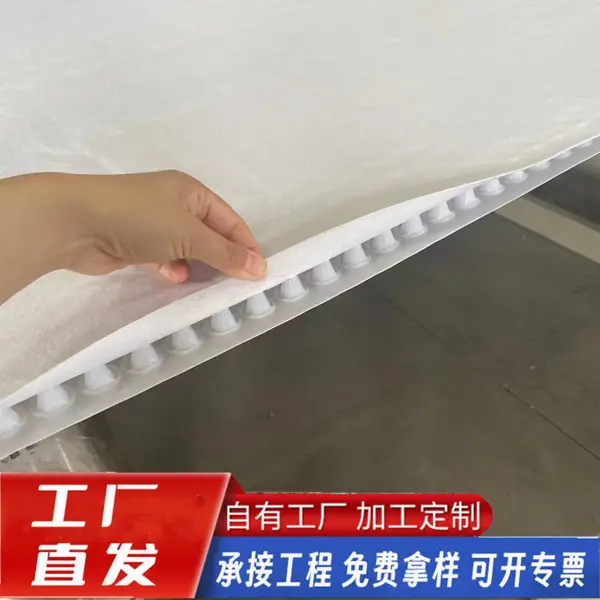 虹吸排水板 车库顶板 蓄水排水 高分子塑料 可定制尺寸 量大优惠