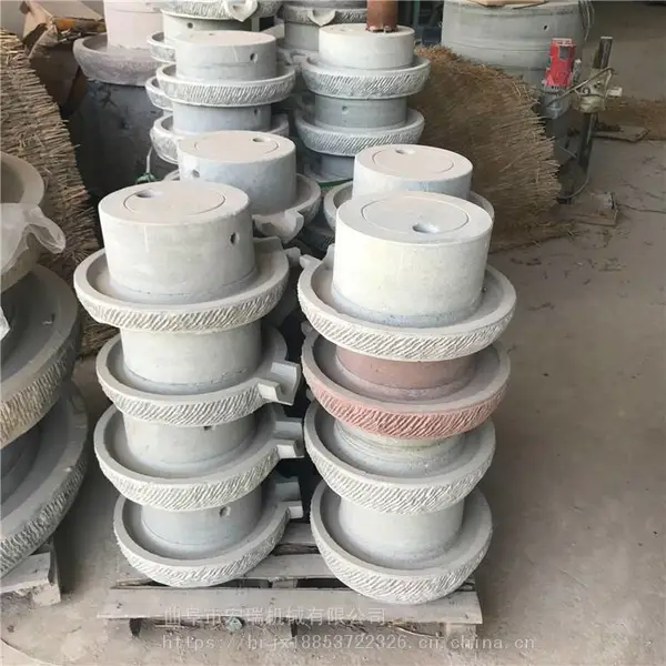 阿拉善盟火锅店芝麻酱辣椒酱原汁原味香油电动石磨 芝麻酱石磨