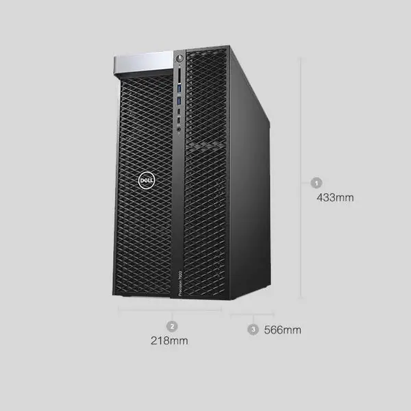 �Ĵ�DELL�����ܴ��� ̨ʽ����վ Precision T7920 1400W�׽��Դ ��ʮ�ĺ�