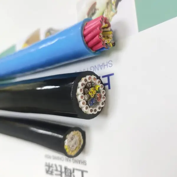 PUR聚氨酯防海水屏蔽通讯线缆 四芯耐海水腐蚀水下特种电缆