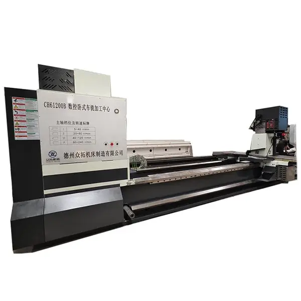 6米大型数控车铣复合CH61160承重6吨按需定制功能选配