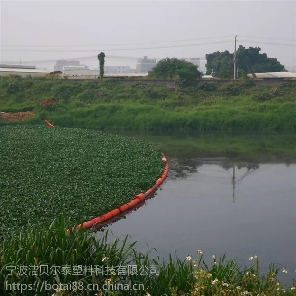 应城水上漂浮物拦截浮漂直径公分拦污塑料浮筒