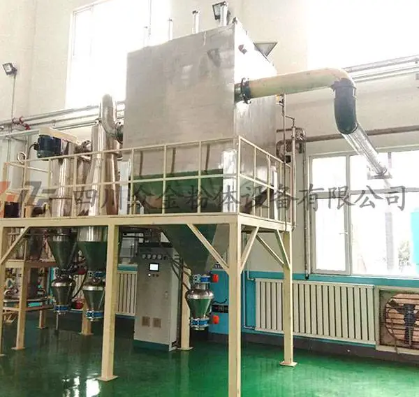化工材料氧化镁气流磨粉碎机超微超细粉碎设备
