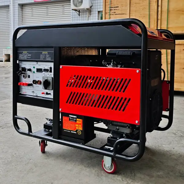 18KW 双缸风冷汽油发电机 220V/380V 单三相神驰纯铜线电机