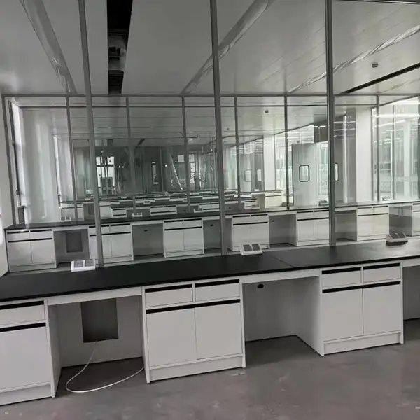 高校实验室实验台批量定做,潍坊本地厂家供应实验室家具,边台可设计