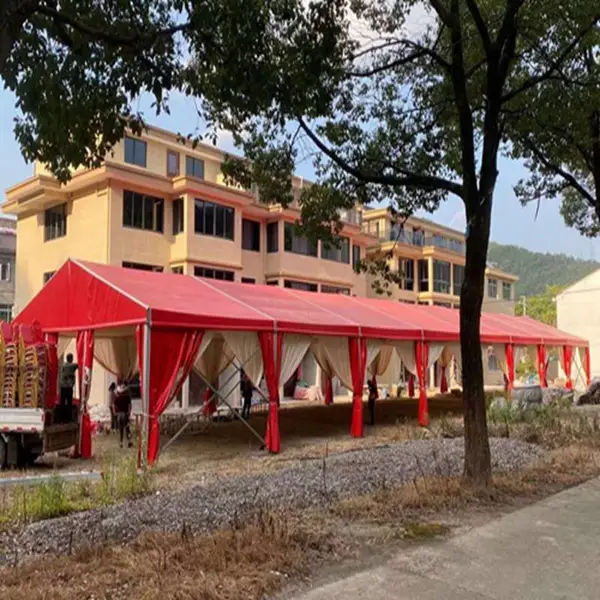 农村红白喜事帐篷租赁 展会篷房设计 户外婚礼用品XWJ2004