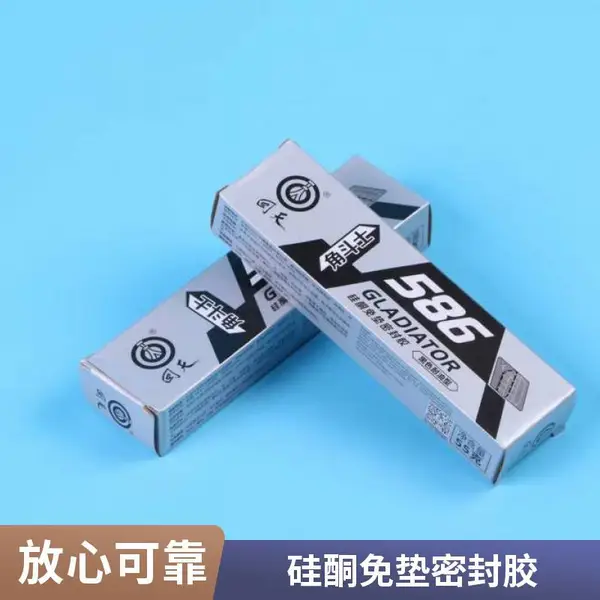 回天586硅酮免垫片密封胶 设备汽车维修防三漏平面密封胶