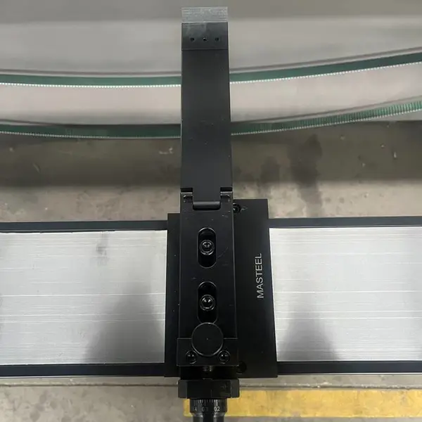 麦斯铁折弯机后挡料专用机械可调式挡指折弯机后靠山定位尺