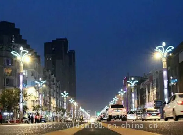 四川路灯厂生产的玉兰灯景观灯