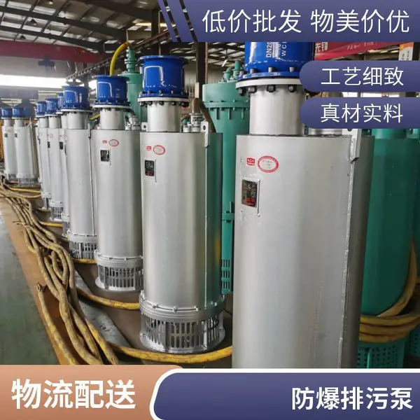汽油静音抽油泵专用潜油泵 大流量油侵式多级防爆潜水泵