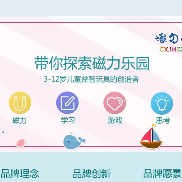 磁力萌 定制 批发 快消品促销礼品 幼儿园教具 早教玩具 儿童益智玩具 地图拼图 磁力中国拼图