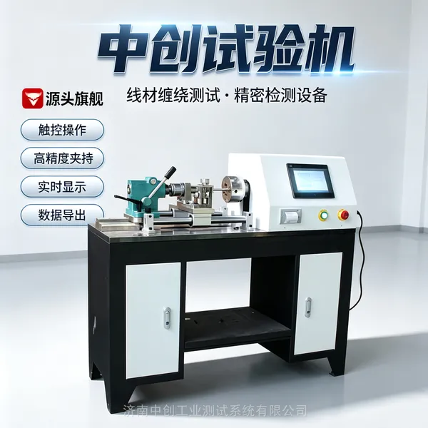 裸电线缠绕试验机 切割钢丝 金属薄带 线材材料缠绕卷绕测试机