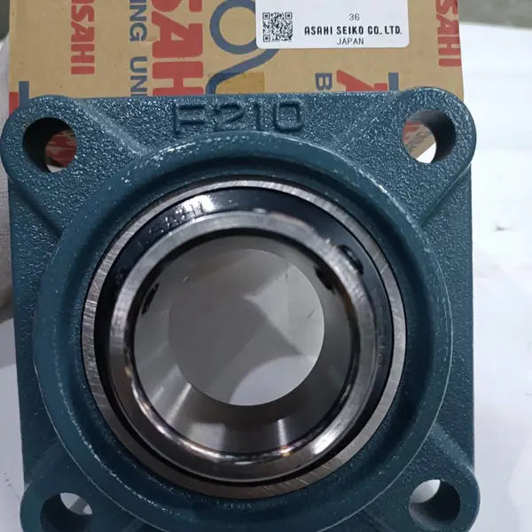 日本原装进口ASAHI UCF210方形法兰座式带座轴承