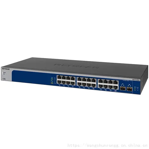 NETGEAR GS724TPV2网络交换机维修 超维博通科技