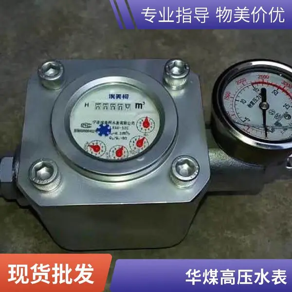 双功能高压水表 煤层注水高压水表 ZGS6型/SGS型矿用高压流量水表