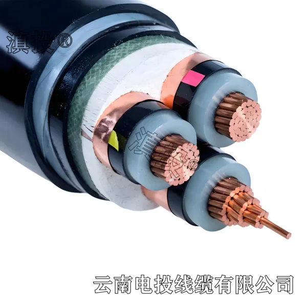 云 南昆 明10KV高压电缆 ZC-YJV22-3x150平方铜芯高压电缆 滇投?牌