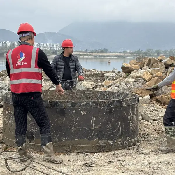 高标准农田建设石笼网 石笼防护网 工程格宾网规格 包塑格宾网