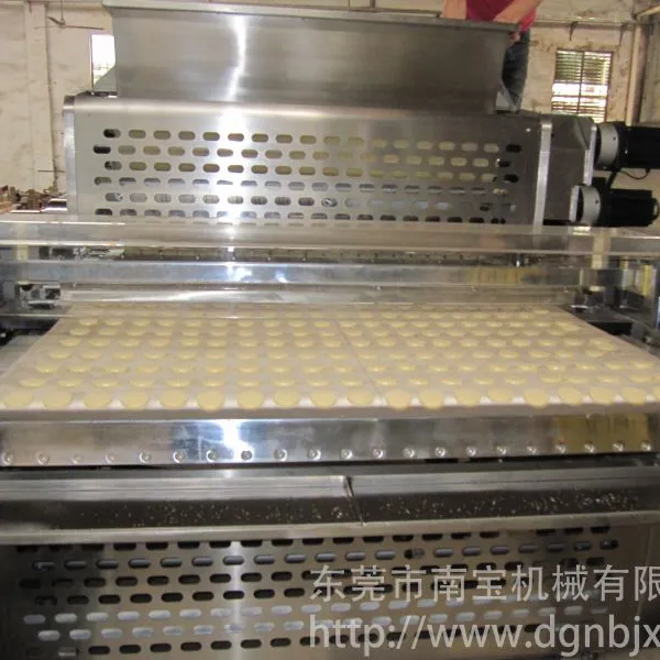 南宝NB 休闲饼干生产线 线切割饼机 食品加工机械
