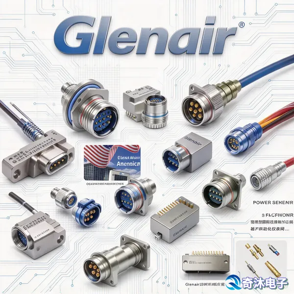 Glenair D38999/26MF11SD-LC 航空连接器 阳极氧化信号电源混装