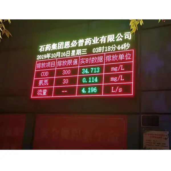 河北廊坊环境环保数据LED屏定制,廊坊单双色,全彩led显示屏制作