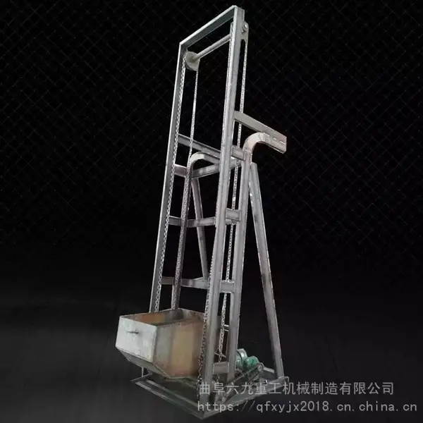 廊坊市单斗上料机 谷物颗粒单斗提升机 自动卸料单斗提升机 LJ6