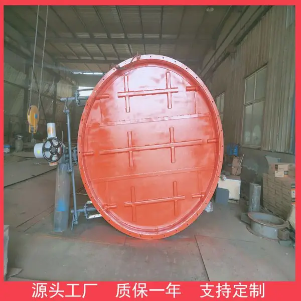 柏润热风炉密封电动挡板门脱硫脱硝手动挡板门