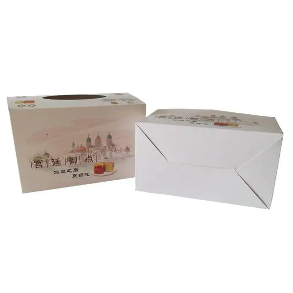 仙豆糕纸盒仙豆糕包装盒虎皮饽饽纸袋子糕点袋子蛋糕纸盒定制