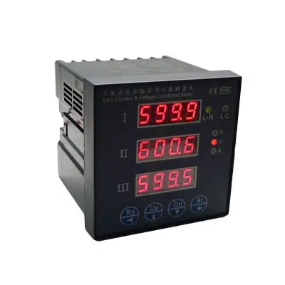 供应FANTECH/展杰FT3U-DE4CN-G 三相电压智能数显表
