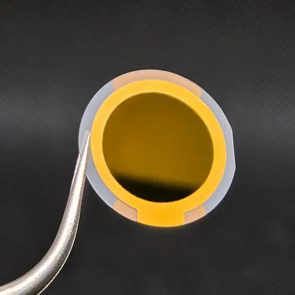 QCM-D 5MHz 金电极石英晶振片 Gold Electrode Quartz Crystal