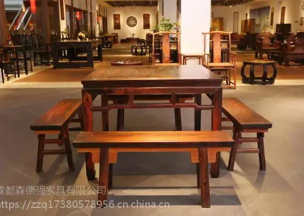 四川传统古典新中式,传统红木家具,传统酒店家具定制,传统百年工艺家具