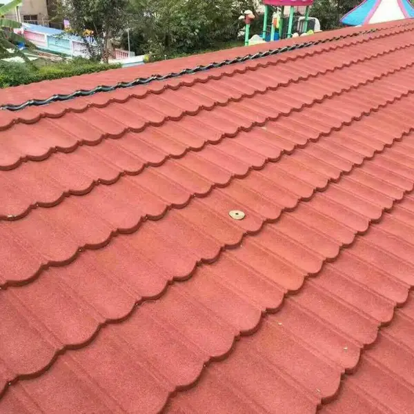 合肥博天彩石金属屋面瓦BT102防火防水防腐