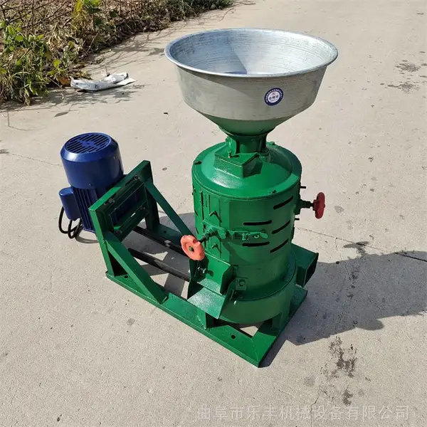 330型号家用去皮碾米机 多用途碾米机 乐丰牌