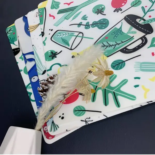 希力高双面印花餐桌垫硅胶革 双面纯胶有机硅皮革面料