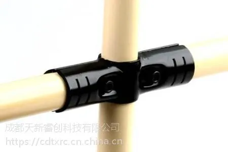 泸州四川成都不锈钢接头线棒连接件圆管紧固件精益管扣件镀铬接头HJ-4D